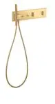 AXOR-HG-AXOR-ShowerComposition-Thermostatmodul-470-110-Unterputz-fuer-2-Verbraucher-Brushed-Gold-Optic-12571250 gallery number 1